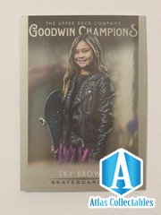 2021 Upper Deck Goodwin Champions Platinum #41 Sky Brown